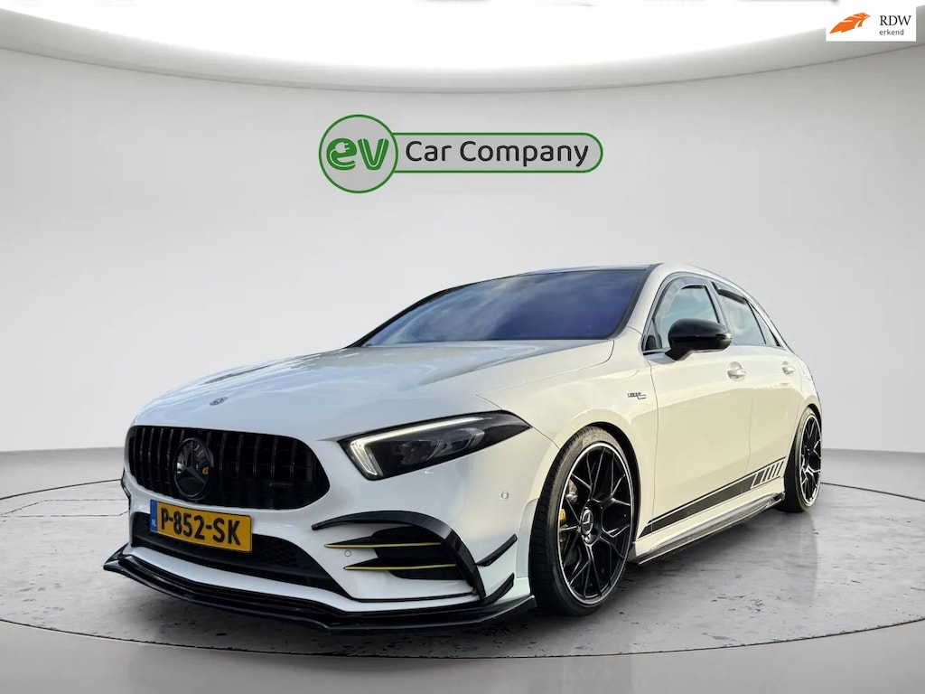 Mercedes-Benz A-klasse 200 Business Solution AMG | UNIEK | Uitlaatsysteem | Volledig Amg aangepast | Maxton | Spoiler