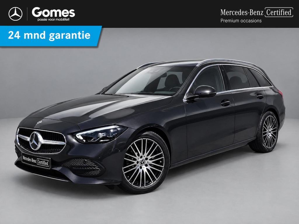 Mercedes-Benz C-klasse Estate 180 Star Edition Luxury | Panoramadak | Trekhaak | Burmester 3D Surround Sound | DISTRONIC afstandsassistent | Dodehoekassistent | Apple CarPlay | Android Auto | Elektrisch Verstelbare Stoelen + Memory