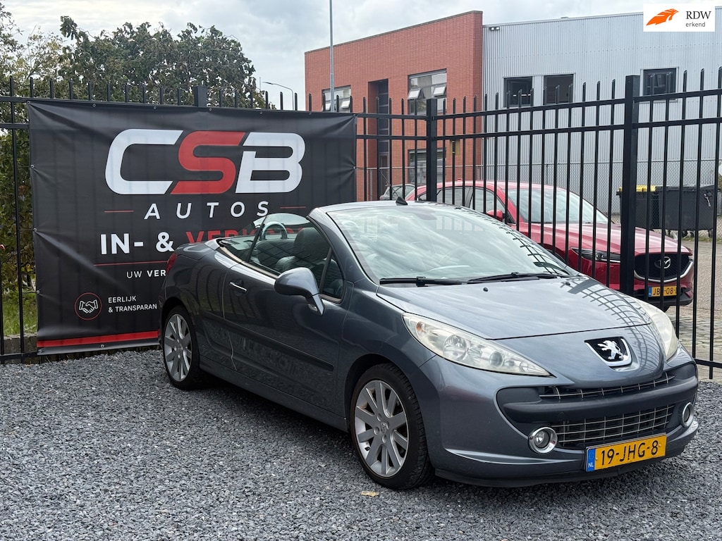 Peugeot 207 CC 1.6-16V T Sport CLIMA!LEDER!LEUKE AUTO!KOOPJE!