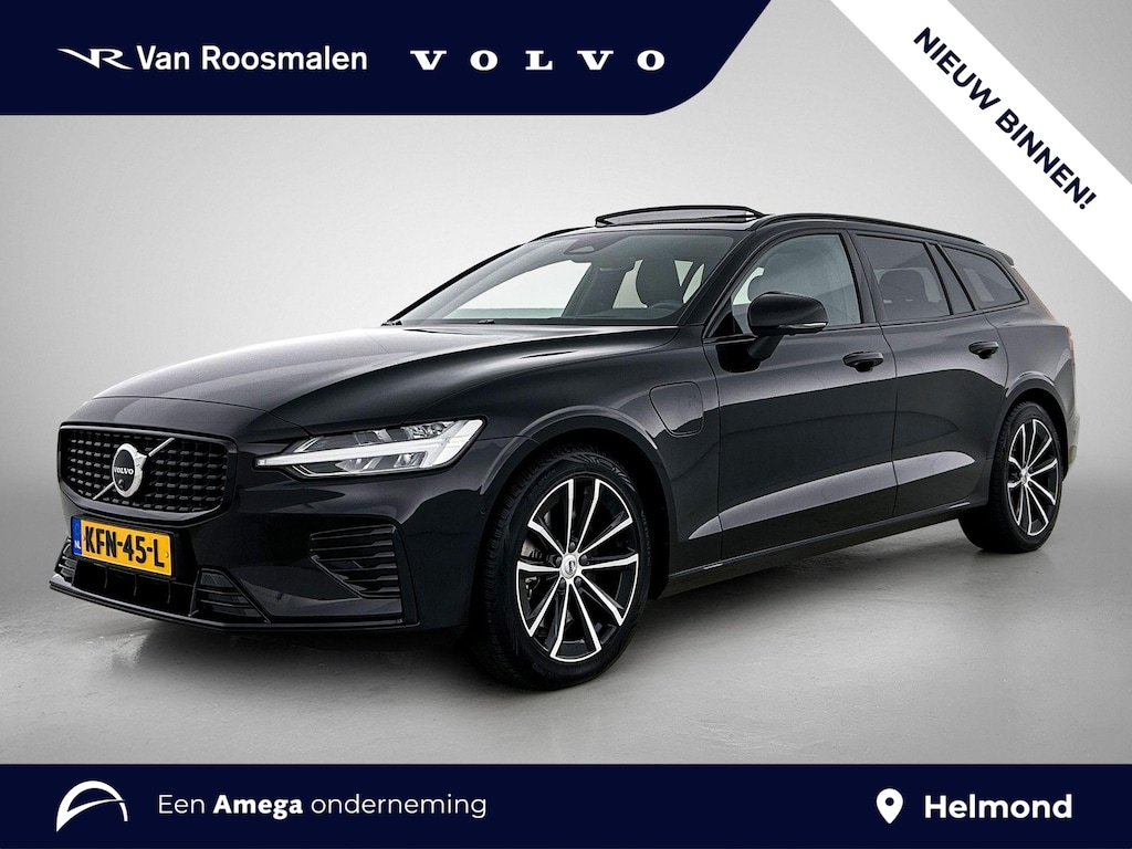 Volvo V60 2.0 T8 Plug-in hybrid AWD Plus Dark | 360° Camera | Trekhaak | Head-Up Display | Panoramadak |