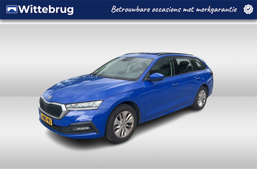 Skoda Octavia Combi 1.0 TSI 110pk Business Edition / Trekhaak / LED / App-Connect / Clima / Elek. achterklep / Parkeersensoren v+a