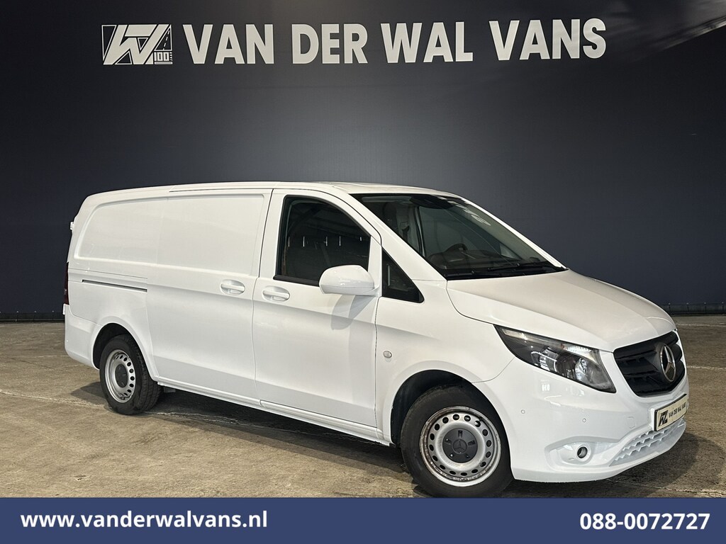 Mercedes-Benz Vito 114 CDI 136pk L2H1 Euro6 Airco | Camera | Navigatie | Cruisecontrol | Apple Carplay Android Auto, Parkeersensoren, Bijrijdersbank, Bumper in de kleur.