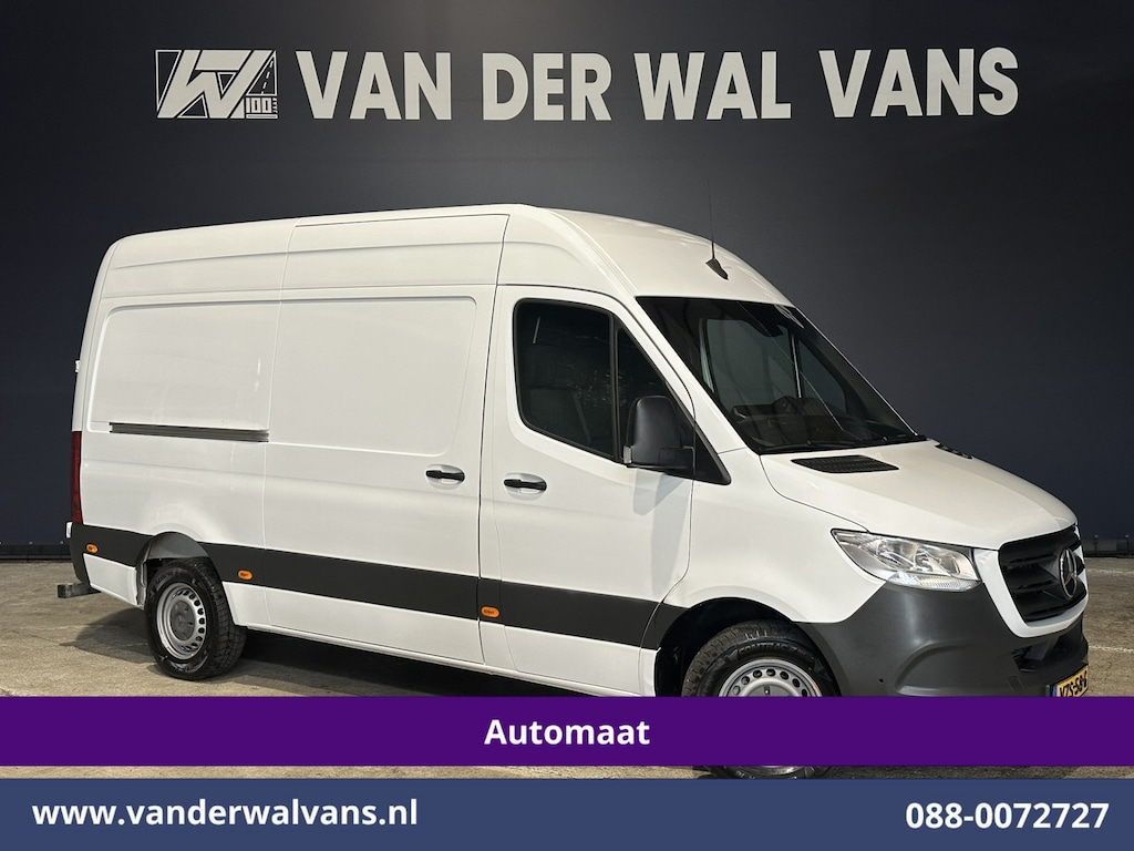 Mercedes-Benz Sprinter 317 CDI 170pk 9G-Tronic Automaat 3500kg Trekhaak L2H2 Euro6 Airco | Camera | Navigatie | Apple Carplay Android Auto, Cruisecontrol, Parkeersensoren, Bijrijdersbank