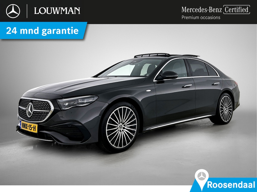 Mercedes-Benz E-klasse 300 e AMG Sport Edition | Panoramadak | Distronic |  Alarm | 360° camera | Burmester | Memory | CarPlay | Dode Hoek Ass | Inclusief 24 maanden Mercedes-Benz Certified garantie voor Europa. garage-sale