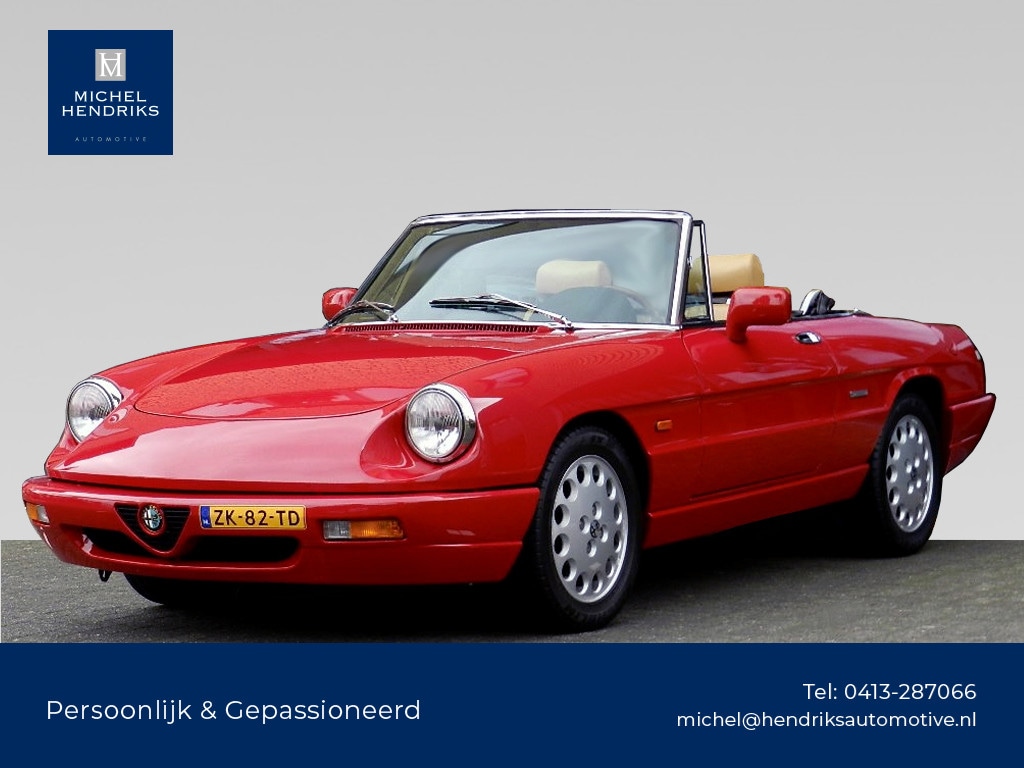 Alfa Romeo Spider 2.0 Orig.NL - Hardtop - BTW
