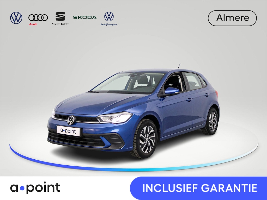 Volkswagen Polo 1.0 TSI Life 95 pk | Verlengde Garantie | Navigatie via App | Parkeersensoren v\a | Adaptieve cruise control | LED koplampen |
