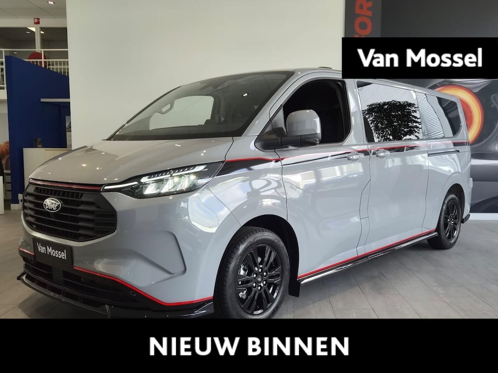Ford Transit Custom 320 2.5 PHEV L2H1 Grey Platinum | DUBBELE CABINE | NIEUW TE BESTELLEN |