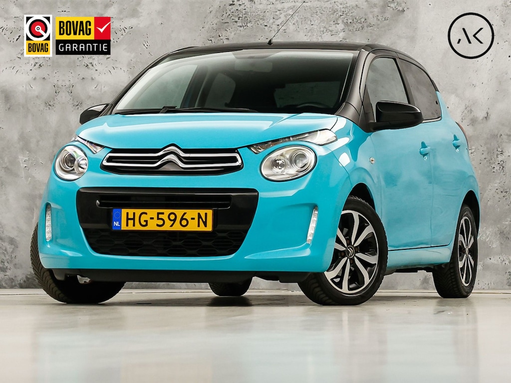 Citroën C1 1.0 e-VTi Shine Sport (NAVIGATIE, CAMERA, CLIMATE, LM VELGEN, SPORTSTOELEN, GETINT GLAS, NIEUWE APK, NIEUWSTAAT)