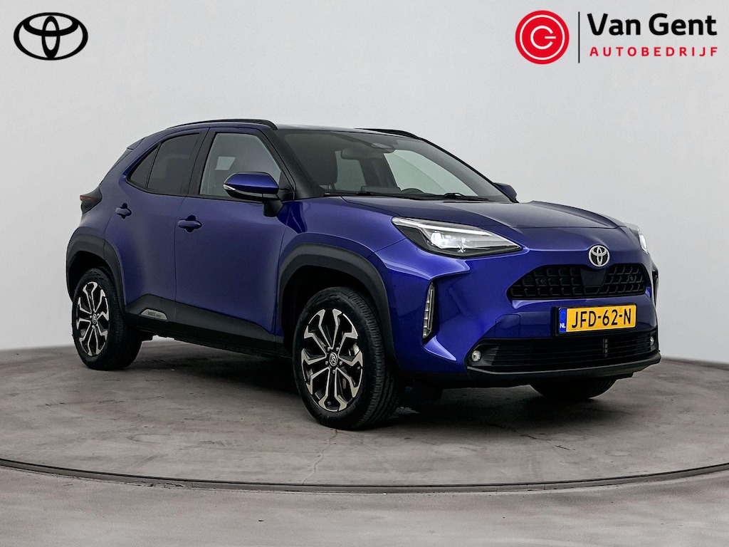Toyota Yaris Cross 1.5 Hybrid 115 Dynamic | Dodehoek detectie | Parkeersensoren voor/achter | Apple Carplay / Android Auto | Stoel-/stuurverwarming | Verwarmbare voorruit | Adaptive Cruise | Full LED | Keyless | Clima | Camera | 17 inch