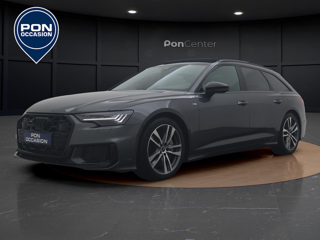 Audi A6 Avant 50 TFSI e Quattro S-Line | Pano dak | B&O | Zwart Optiek | 19" | Camera | Stoelverwarming | Matrix-LED |