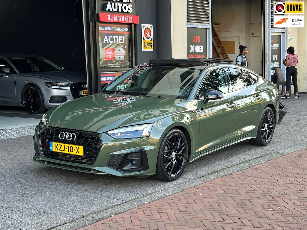 Audi A5 Sportback 40 TFSI S-Line Leer Carplay Pano
