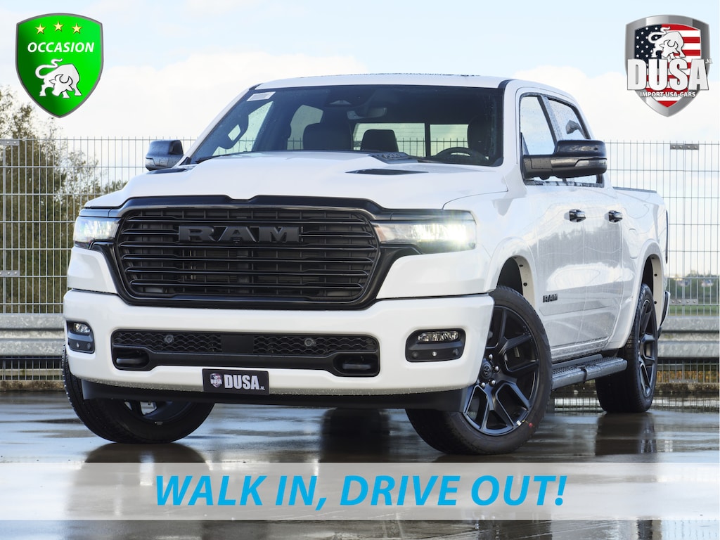 Dodge Ram 1500 | Laramie | Night | 3.0L I6 Hurricane | Crew Cab | 4X4 | 14,4-inch Touchscreen | Passenger Display | Getoonde accessoires zijn verkrijgbaar tegen meerprijs
