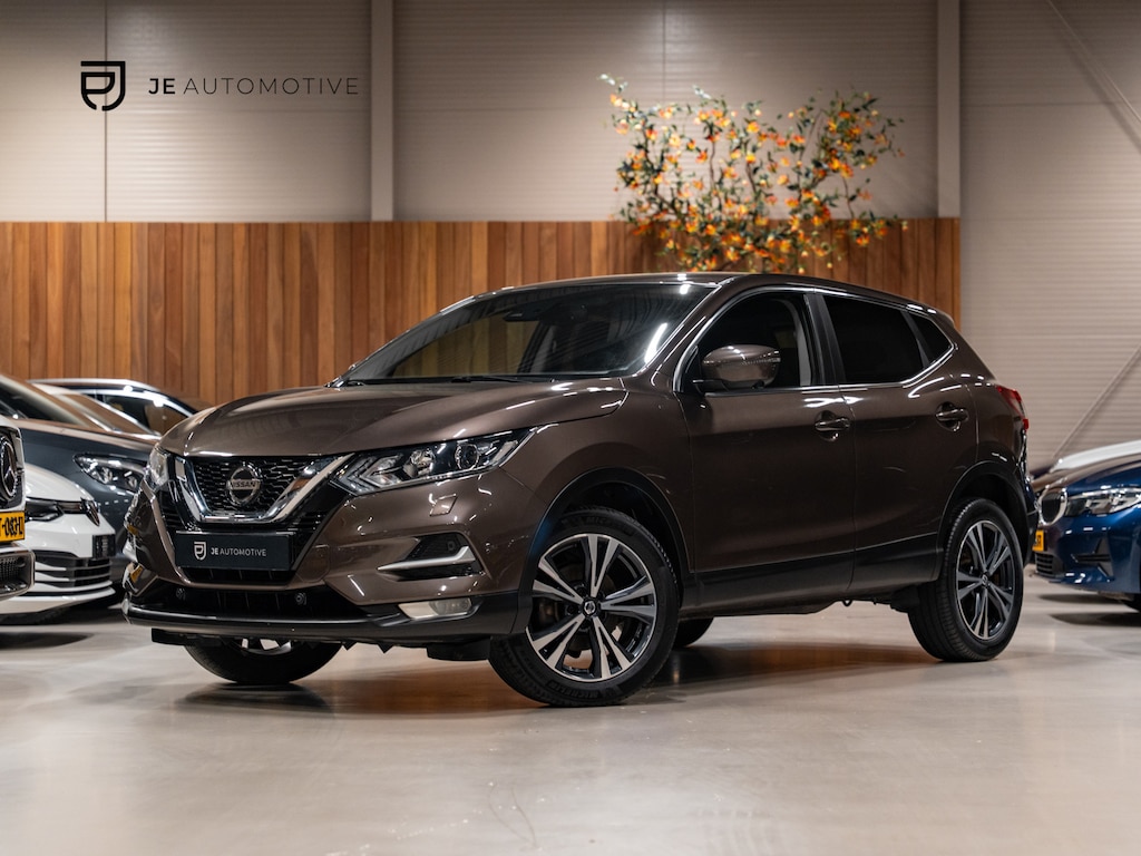 Nissan Qashqai 1.3 MHEV N-Connecta, Navi, Cruise, Clima, 360 Cam, Trekhaak, Private Glas, PDC, Volledig Onderhoud