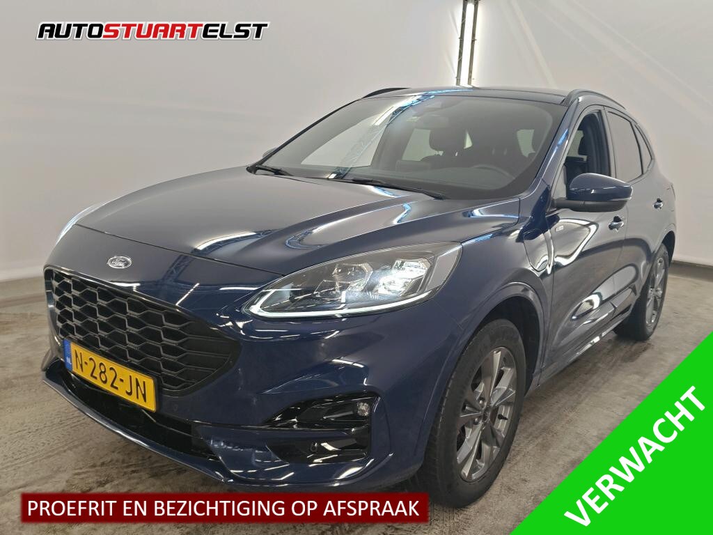 Ford Kuga 2.5 PHEV ST-Line X 1e Eigenaar | Volledig Onderh | BTW | NAP | Winterpack | Elek Trekhaak | SOH 85% | Camera | Navi | Carplay | Elek Klep | 1 Kabel | Cruise | Bots | DAB | Full LED | Keyless | PDC