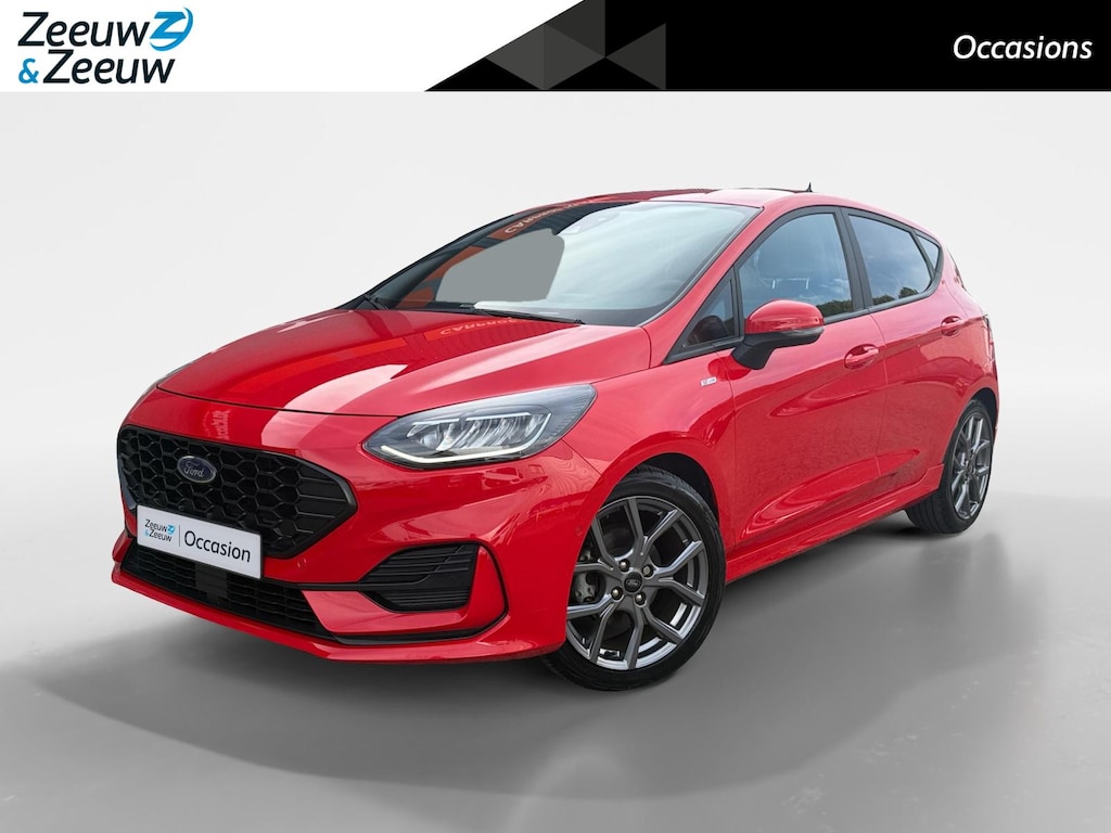 Ford Fiesta 1.0 EcoBoost Hybrid ST-Line X | 1ste eigenaar | Volledig Dealeronderhouden | Winter Pack | B&O Audio | Afneembare Trekhaak |