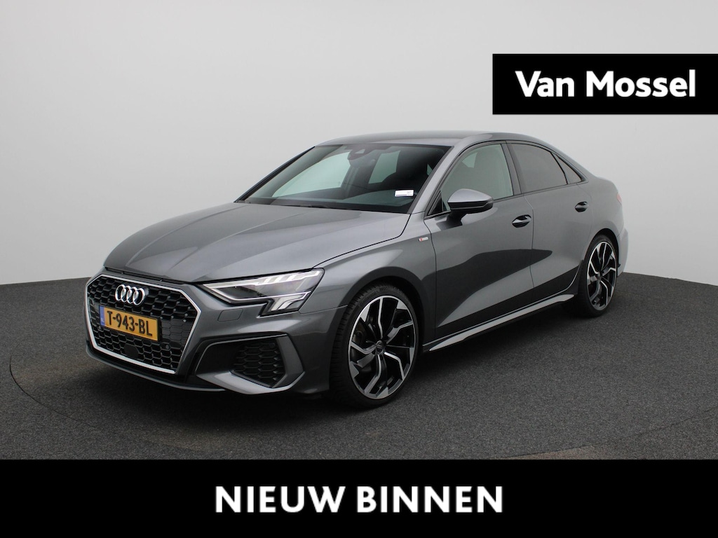 Audi A3 Limousine 30 TFSI S edition | WORDT VERWACHT | BANG & OLUFSEN | APPLE CARPLAY - ANDROID AUTO | CLIMATE CONTROL | ADAPTIVE CRUISE CONTROL | VIRTUAL COCKPIT | PRIVACY GLASS |
