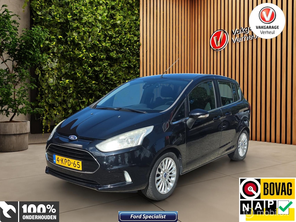 Ford B-Max 1.0 EcoBoost Titanium ✅NAP ✅Trekhaak ✅Cruise ✅Navi