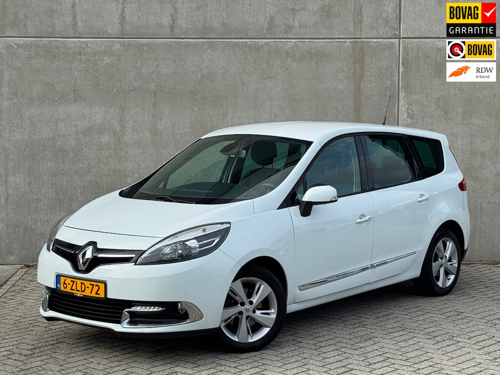 Renault Grand Scenic 2.0 140pk AUT 2012 Wit CLIMA|TREKHAAK