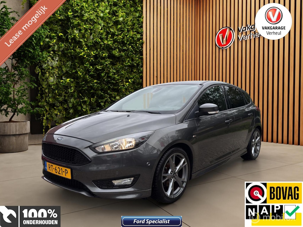 Ford Focus 1.0 ST-Line 125Pk ✅Nap ✅Boekjes ✅Apple