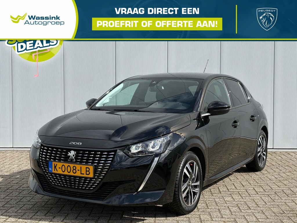Peugeot 208 Turbo 100pk Blue Lease Allure | Keyless | Cruise Control | Camera | Navigatie | Carplay | Climate Control |