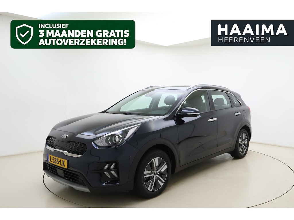 Kia Niro Hybrid 1.6 GDi 140pk Automaat DynamicLine | Navigatie | Adapt. Cruise control | Trekhaak | Achteruitrijcamera | Parkeersensoren | Climate Control | Eerste eigenaar