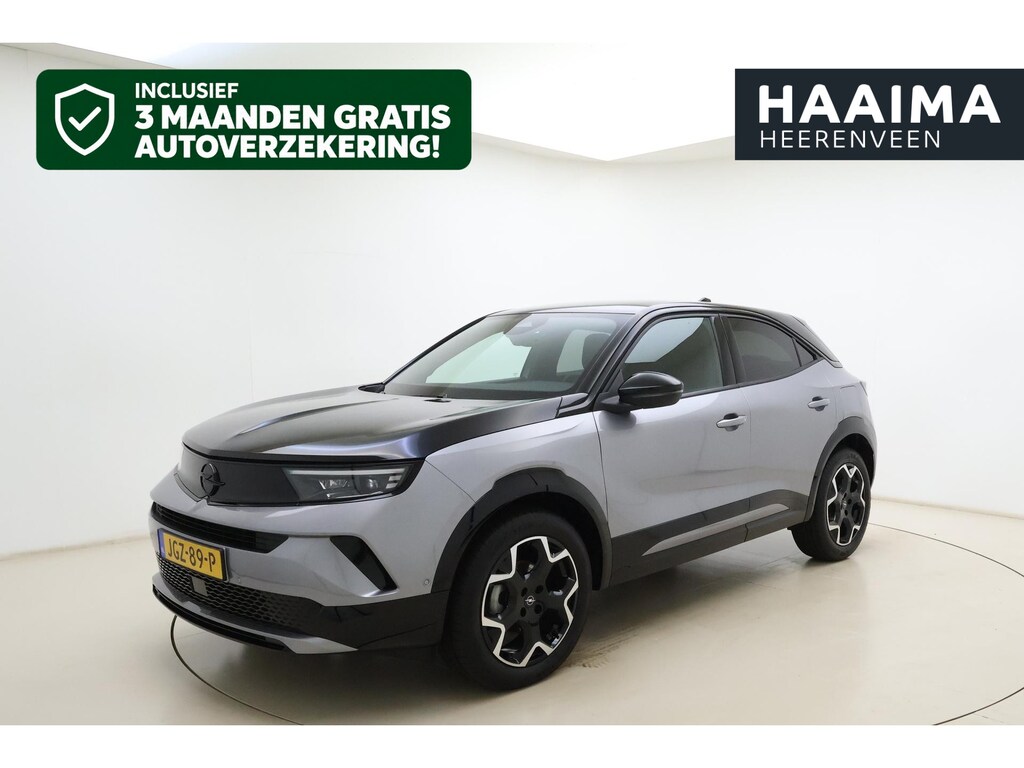 Opel Mokka 1.2 Turbo GS 136 PK | Zwarte motorkap | Keyless | 18" Lichtmetalen velgen | Adaptieve cruise control | Climate control | LED Matrix lampen