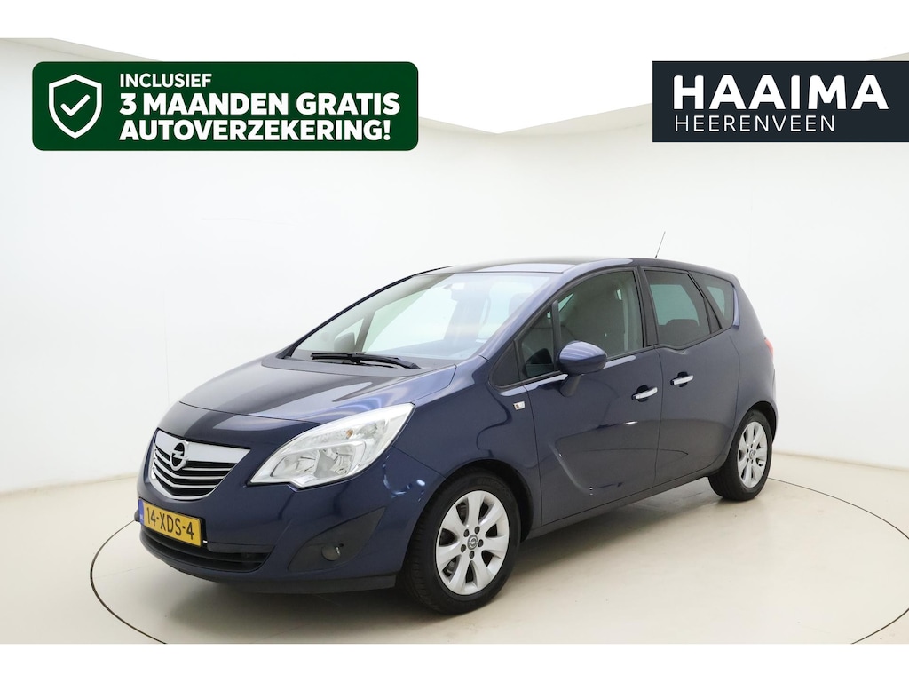 Opel Meriva 1.4 Turbo 140pk Cosmo | Trekhaak | Climate control | Cruise control | Lichtmetalen velgen | Exrta getinte ramen | Hoge instap