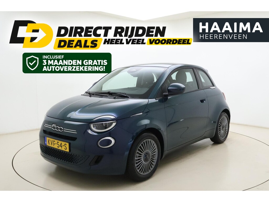 Fiat 500 1.0 Hybrid Torino Launch Edition | Nieuw | 8 jaar Garantie | Apple Carplay/Android Auto | Climate control | Cruise control | Parkeersensoren