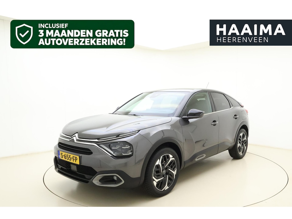 Citroën C4 1.2 Puretech 130pk Automaat Shine Pack Business | Navigatie | Adapt. Cruise control | Lederen stoelen elektrisch en verwarmd | Head-up display | Keyless | Apple Carplay/Android Auto | 18" Lichtmetalen velgen