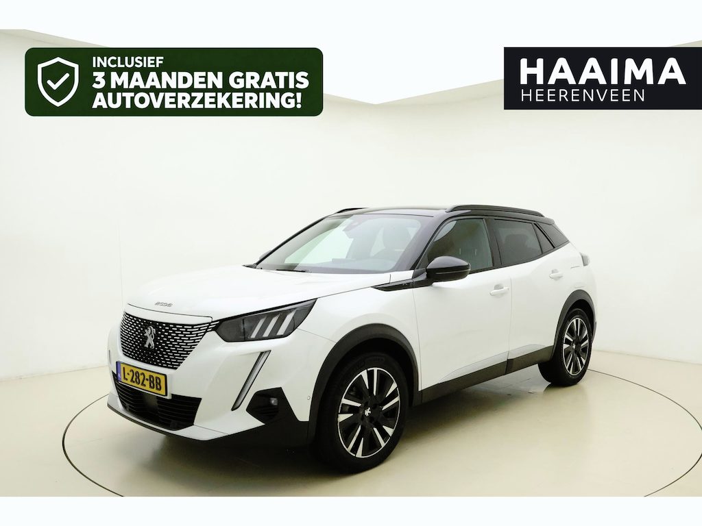 Peugeot e-2008 EV GT Pack 50 kWh | SOH 88,6%| Navigatie | Achteruitrijcamera | Alcantara | Stoelverwarming | Climate control | Cruise control | 18" Lichtmetalen velgen