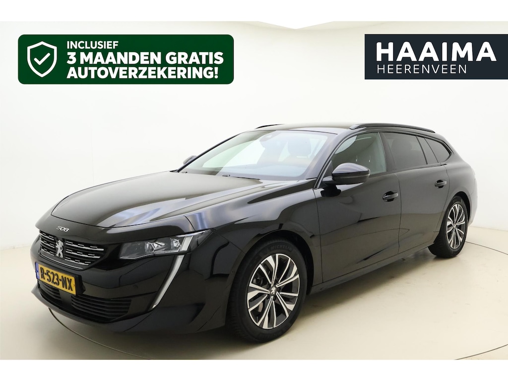 Peugeot 508 SW 1.2 PureTech 130pk Automaat Allure Pack Business | Navigatie | Trekhaak | Achteruitrijcamera | Dakrails | Climate control | Cruise control | parkeersensoren