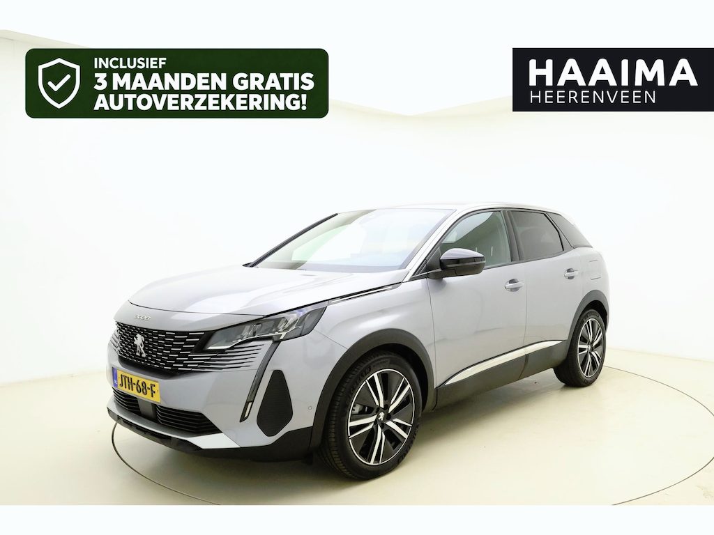 Peugeot 3008 1.6 HYbrid 180pk Automaat Allure Pack Business | Achteruitrijcamera | Navigatie | Keyless | Climate controle | Cruise control | DAB | Parkeersensoren | Getinte ramen