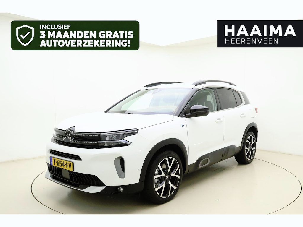 Citroën C5 Aircross 1.6 Plug-in Hybrid 180pk Automaat Business Plus | Navigatie | Adaptive Cruise control | Leder/alcantara bekleding | Dakrails | Keyless | 19" Lichtmetalen velgen