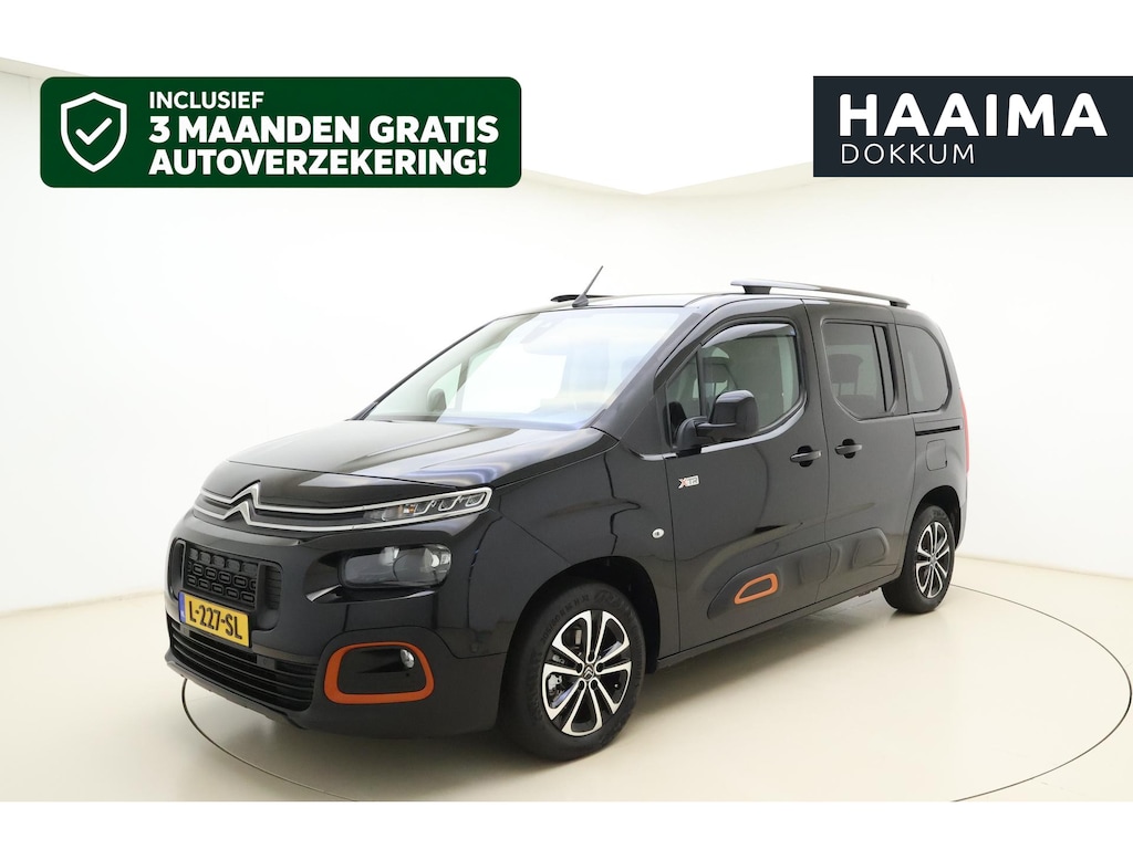 Citroën Berlingo 1.2 PureTech Shine | Apple carplay/Android auto | Airco | Panoramadak | Parkeersensoren achter | Lichtmetalen velgen |