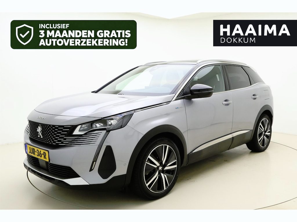 Peugeot 3008 1.6 HYbrid4 300 GT Pack Business | Apple carplay/Android auto | Automaat | Focal audio | Adaptive cruise | Climate control | Navigatie | Stoelverwarming |