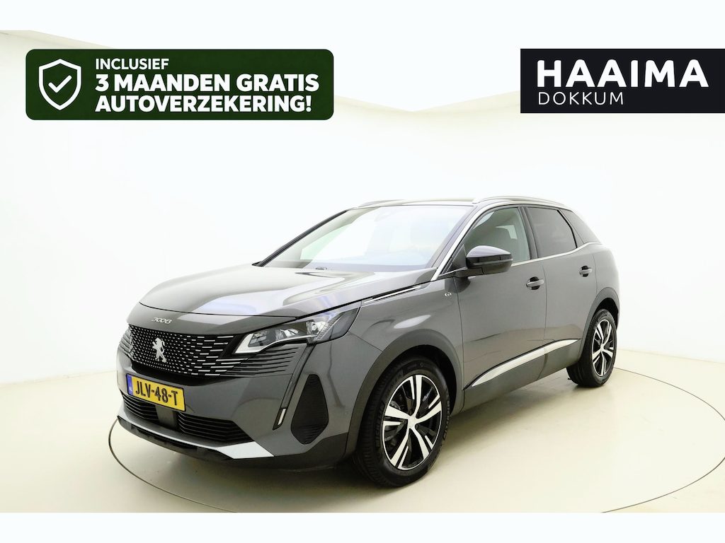 Peugeot 3008 1.2T 130pk GT | Achteruitrijcamera | Parkeersensoren V+A | Cruise & Climate control | Navi | Apple Carplay / Android Auto