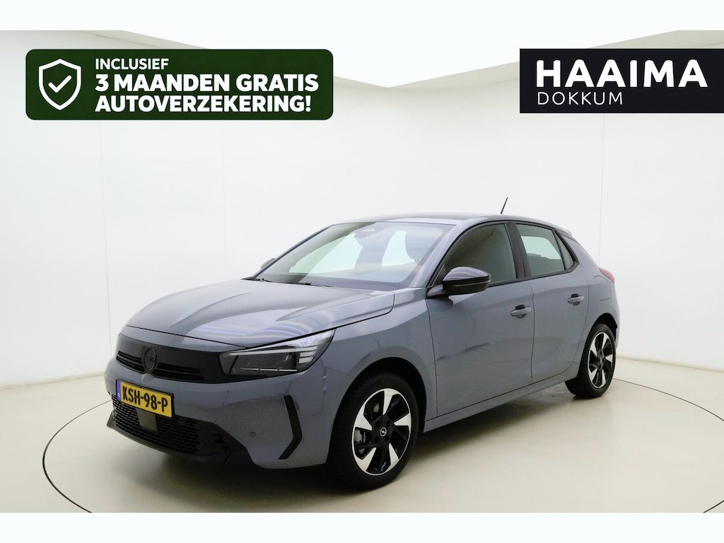 Opel Corsa-e Electric Long Range GS 51 kWh NIEUW | tot 429km WLTP | 100kW snelladen | Stoel- & stuurverwarming | Camera | Apple Carplay/Android Auto