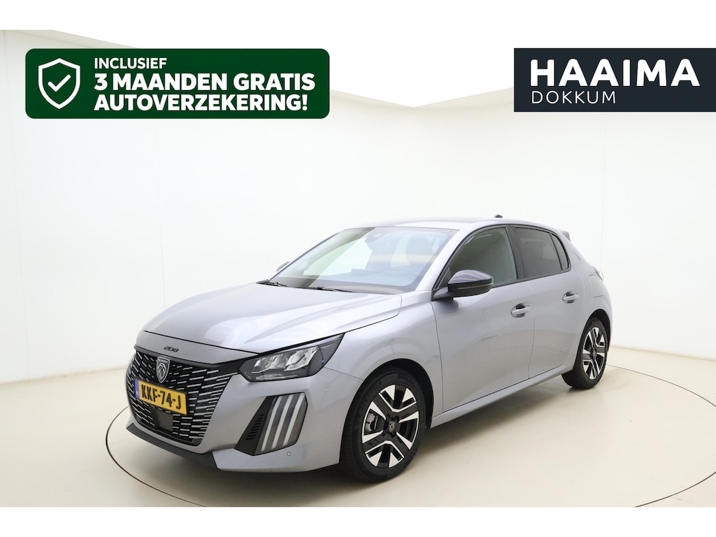 Peugeot 208 1.2 Hybrid 110 e-DCS6 Allure | Apple carplay/Android auto | Cruise control | Navigatie via APP. | Parkeersensoren achter | Lichtmetalen velgen |