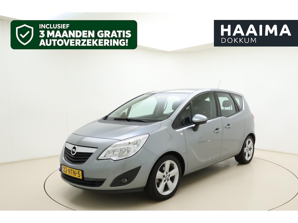 Opel Meriva 1.4 Turbo Edition | Parkeersensor voor en achter | Trekhaak | Airco | Cruise control | Slechts 80.190 KM!!
