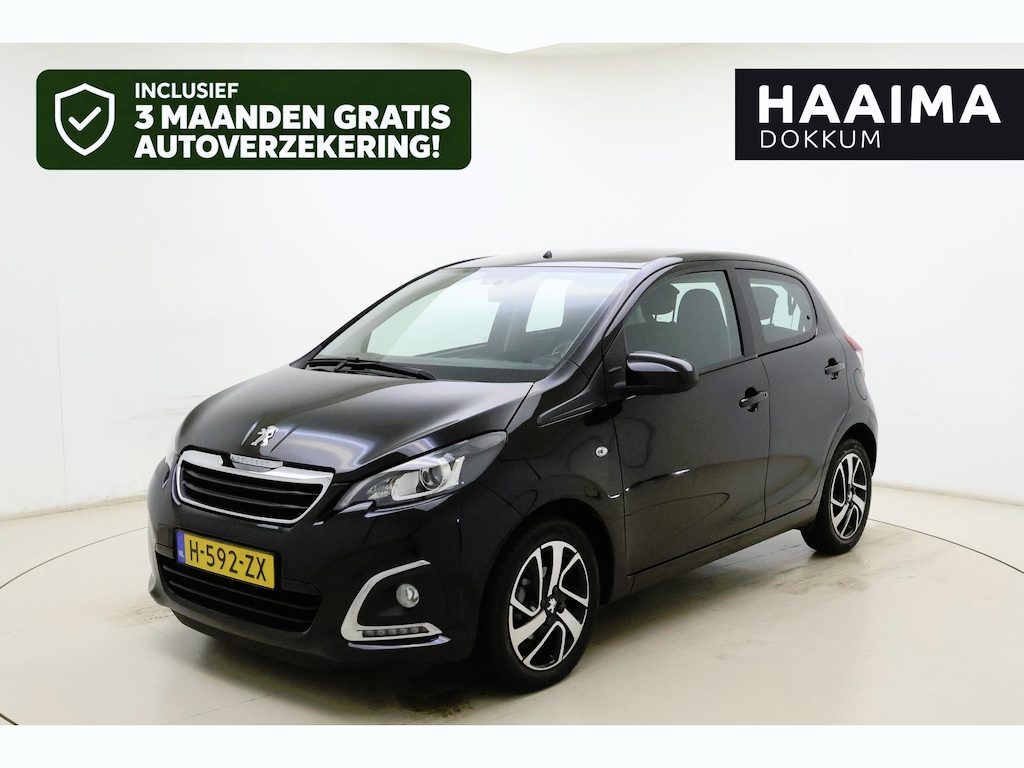 Peugeot 108 1.0 e-VTi Allure | Apple carplay/Android auto | Navigatie via APP. | Airco | All season banden | Lichtmetalen velgen 15'' | Stuurwiel multifunctioneel |