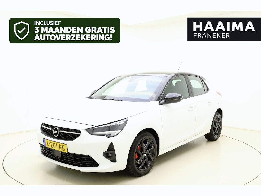 Opel Corsa 1.2 GS Line 100pk | Navigatie | Climate Control | Camera | Lichtmetalen Velgen | Zwart Dak | Keyless Start - Entry | Navigatie