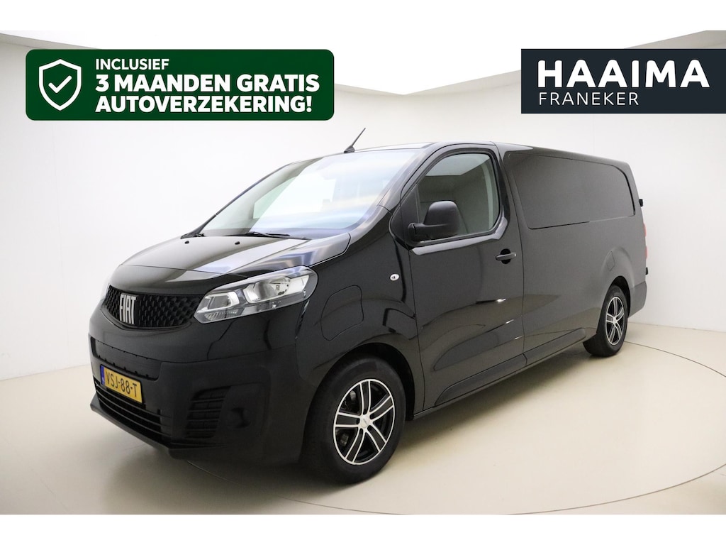 Fiat e-Scudo L3H1 DC 75 kWh 136pk | 6 Persoons | SOH 92%| Emissievrij | Navigatie | Camera | Cruise Control | Financial Lease mogelijk