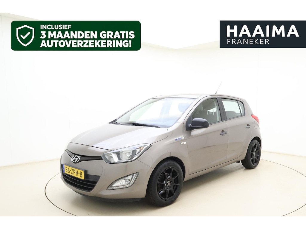 Hyundai i20 1.2i i-Motion 85pk | 5 Deurs | Airco | Lichtmetalen Velgen | Audio | Weinig Kilometers