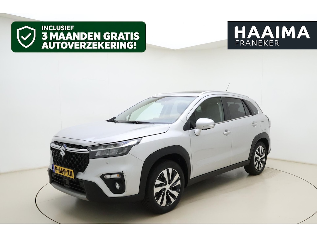 Suzuki S-Cross 1.4 Boosterjet Style Smart Hybrid 110pk | Panoramadak | Navigatie | Camera | Trekhaak | Cruise Control Adaptief | Climate Control | Stoelverwarming