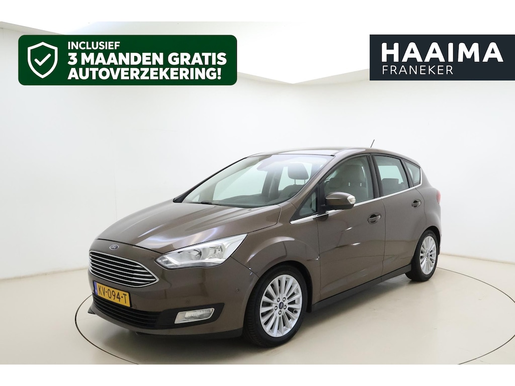 Ford C-Max 1.0 Titanium 125pk | Navigatie | Camera | Climate Control | Lederen Bekleding | Stoel - Voorruitverwarming | Weinig Kilometers | Parkeersensoren