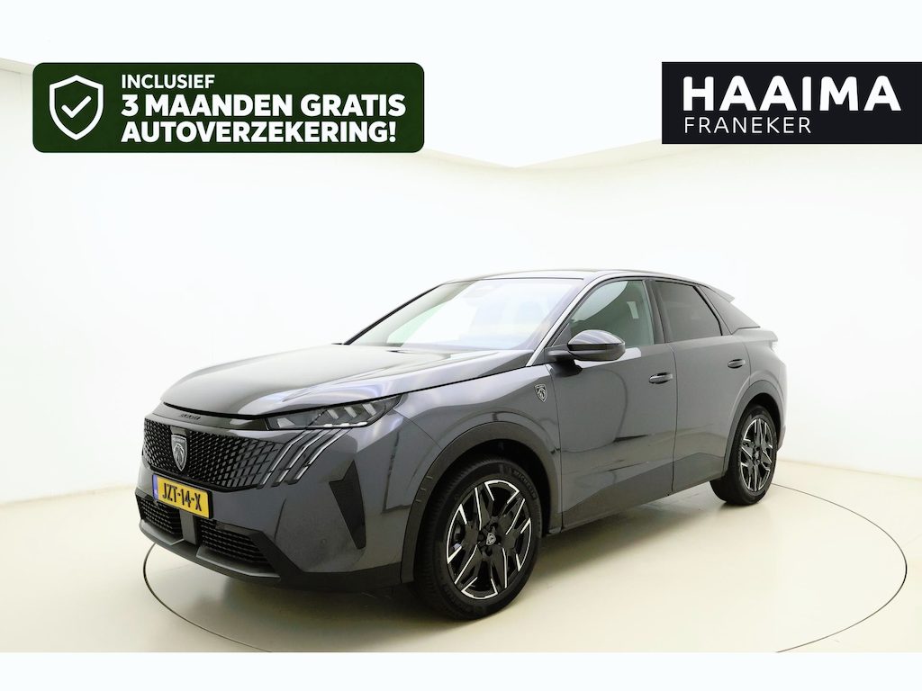 Peugeot 3008 1.2 Hybrid 145 GT | Stoel & Stuur Verwarming | Elektrische Achterklep | Trekhaak | Navigatie | Adaptive Cruise Control | Apple Car Play/Android Auto | 19" Lichtmetalen Velgen