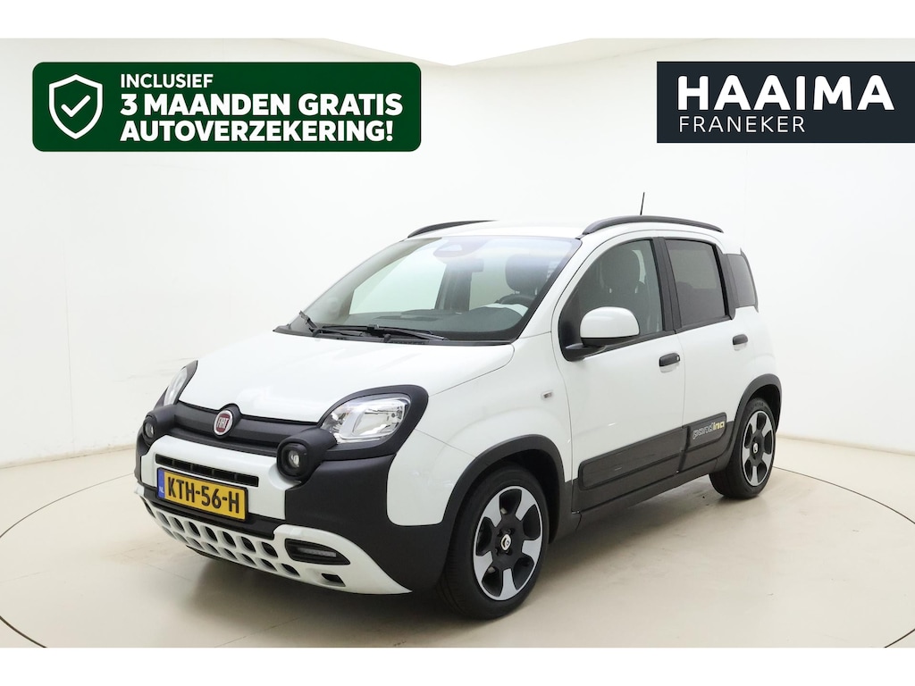 Fiat Panda 1.0 Hybrid Pandina Cross 69pk | Airco | Cruise Control | Lichtmetalen Velgen | Android Auto - Apple Carplay | Parkeersensoren Achter | Dakrails