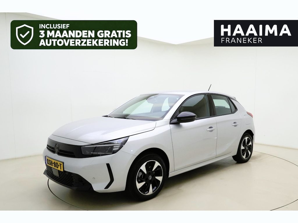 Opel Corsa-e Electric Long Range GS 51 kWh |  NIEUW | tot 429km WLTP | 100kW snelladen | Stoel- & stuurverwarming | Camera | Apple Carplay/Android Auto