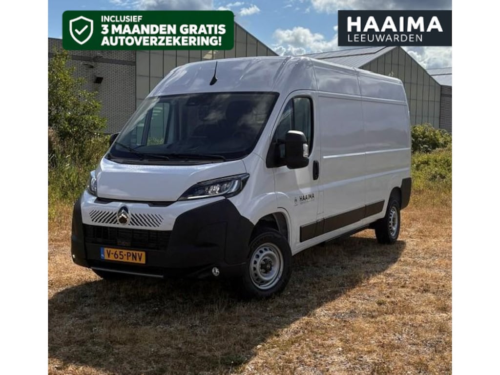 Citroën E-Jumper 3.5t L4H3 Zwaar 110 kWh | Achteruitrijcamera | Elektrische achterruitspiegel | Parkeersensoren | Airco | Navigatie | Lane-keeping | Cruise control