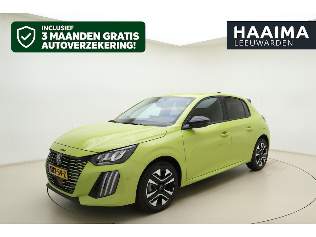 Peugeot 208 1.2 Hybrid e-DCS6 Allure | 110PK | AUTOMAAT | HYBRID | Navigatie | Parkeercamera Voor & Achter | Dodehoek Detectie |